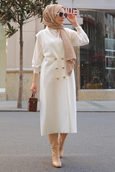 Çift Çelik Örme Yelek